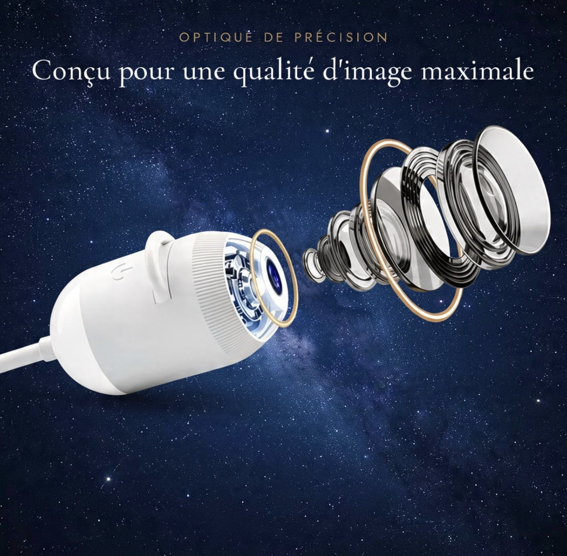 Optique de précision – qualité d'image maximale